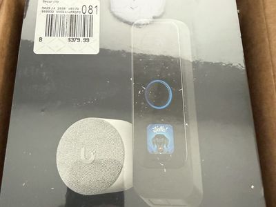 Ubiquiti G4 doorbell pro Poe kit