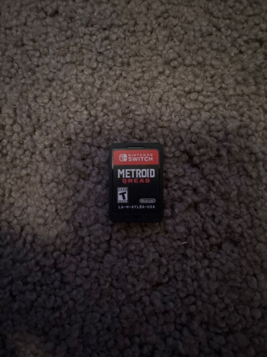 Nintendo Switch Metroid Dread Game Cartridge - Action-Adventure, ESRB T for Teen