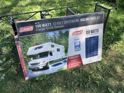 Coleman 100W Solar Panel w/8.5 Amp Controller