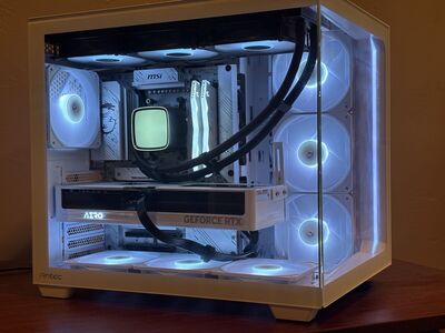 Zero Cable White PC - RTX 5070, 9600X