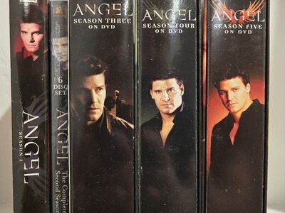 Angel Comeplete Series, Seasons 1-5 DVDs