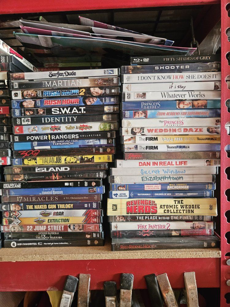 Large Lot of Assorted DVD Movies - Action, Comedy, Drama, and More!