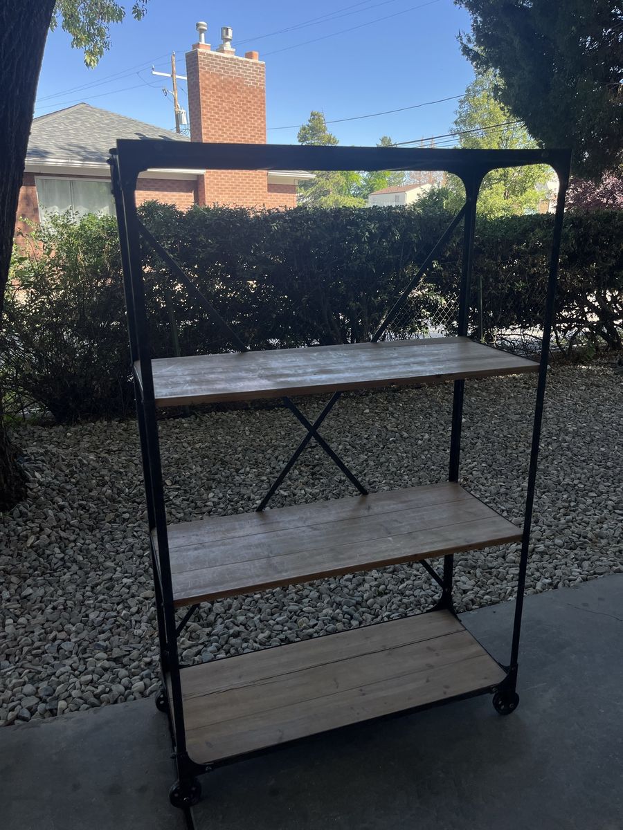 Vintage awesome looking shelf, check description for measurements