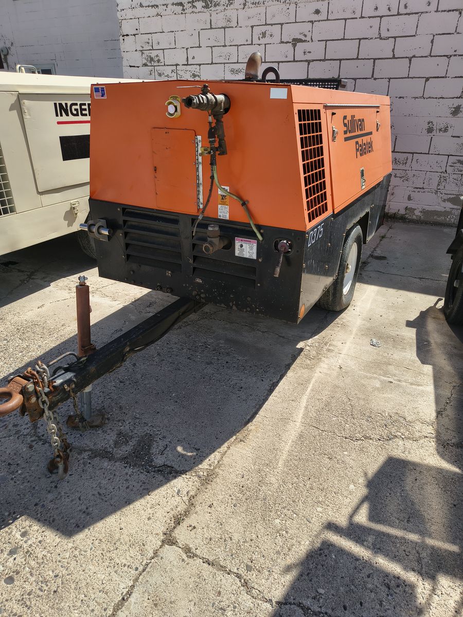 2017 Sullivan Palatek D375 Air Compressor