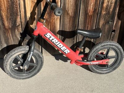 12” Red Classic Strider Bike