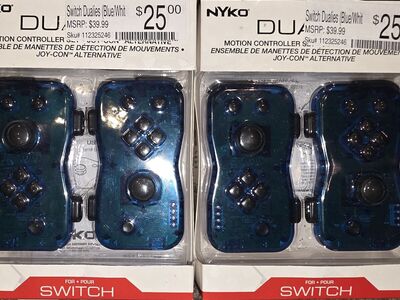 Nintendo switch controllers by nyko. Brand new!
