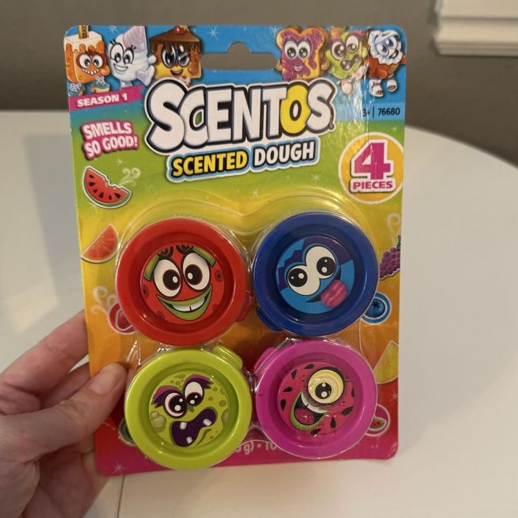 Scented dough and other stuff for kids