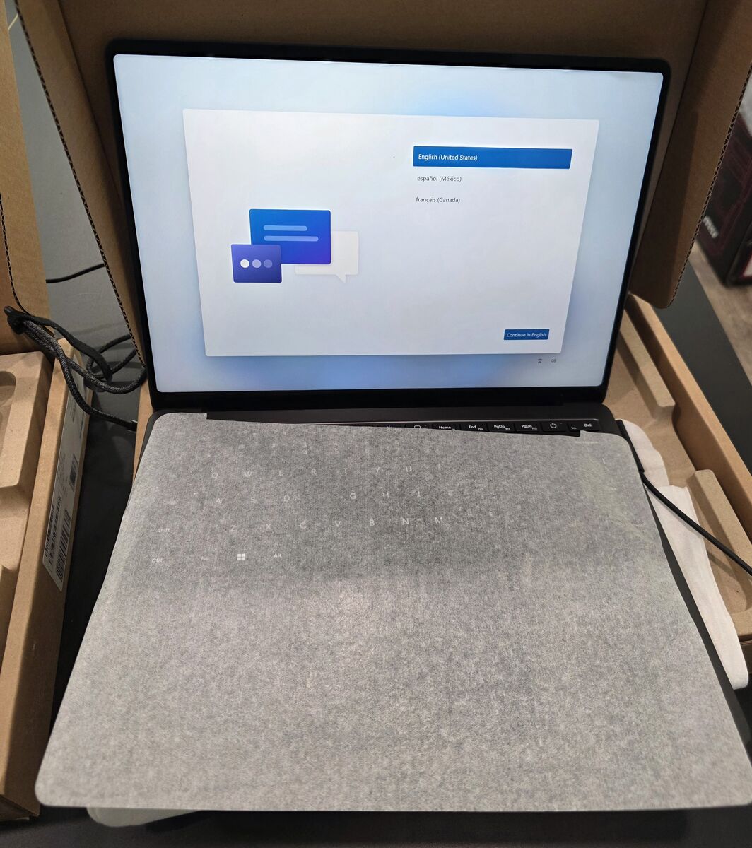 Microsoft Surface Laptop Copilot+ PC for business 7th edition