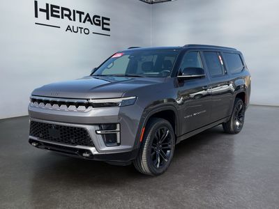 2026 Jeep Grand Wagoneer L Summit Obsidian