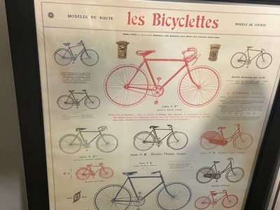 Large Fun Wall Hanging - Bicycles