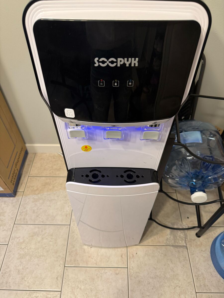 SOOPYK UV Self Cleaning Water Dispenser Cooler Bottom Load with 3 Temperatures