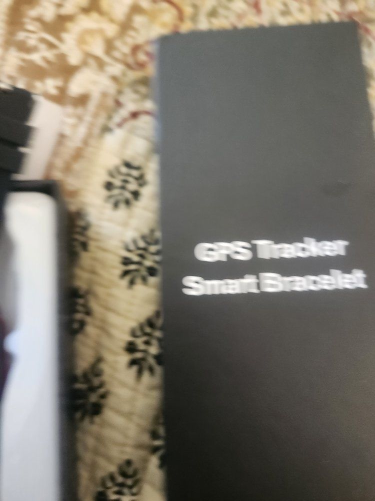 GPS Tracker Smart Bracelet.