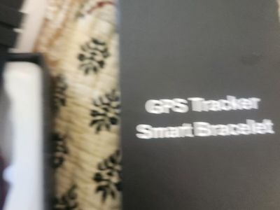 GPS Tracker Smart Bracelet.