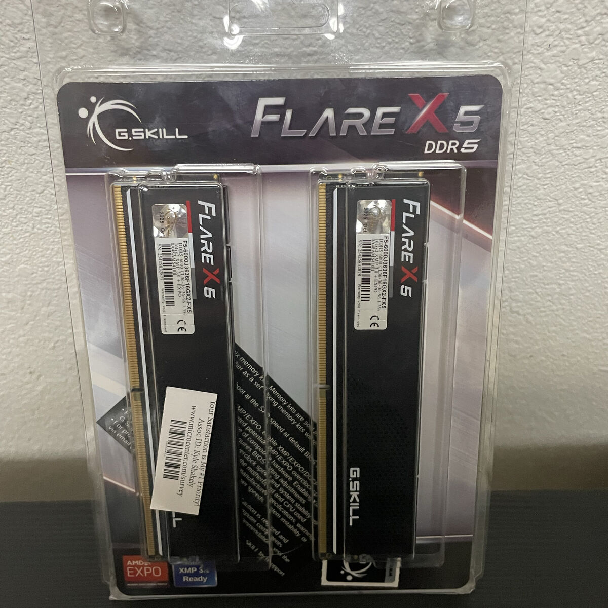 Brand New 32GB DDR5 RAM (Unopened)