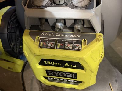 Ryobi Air Compressor 150psi 6gal