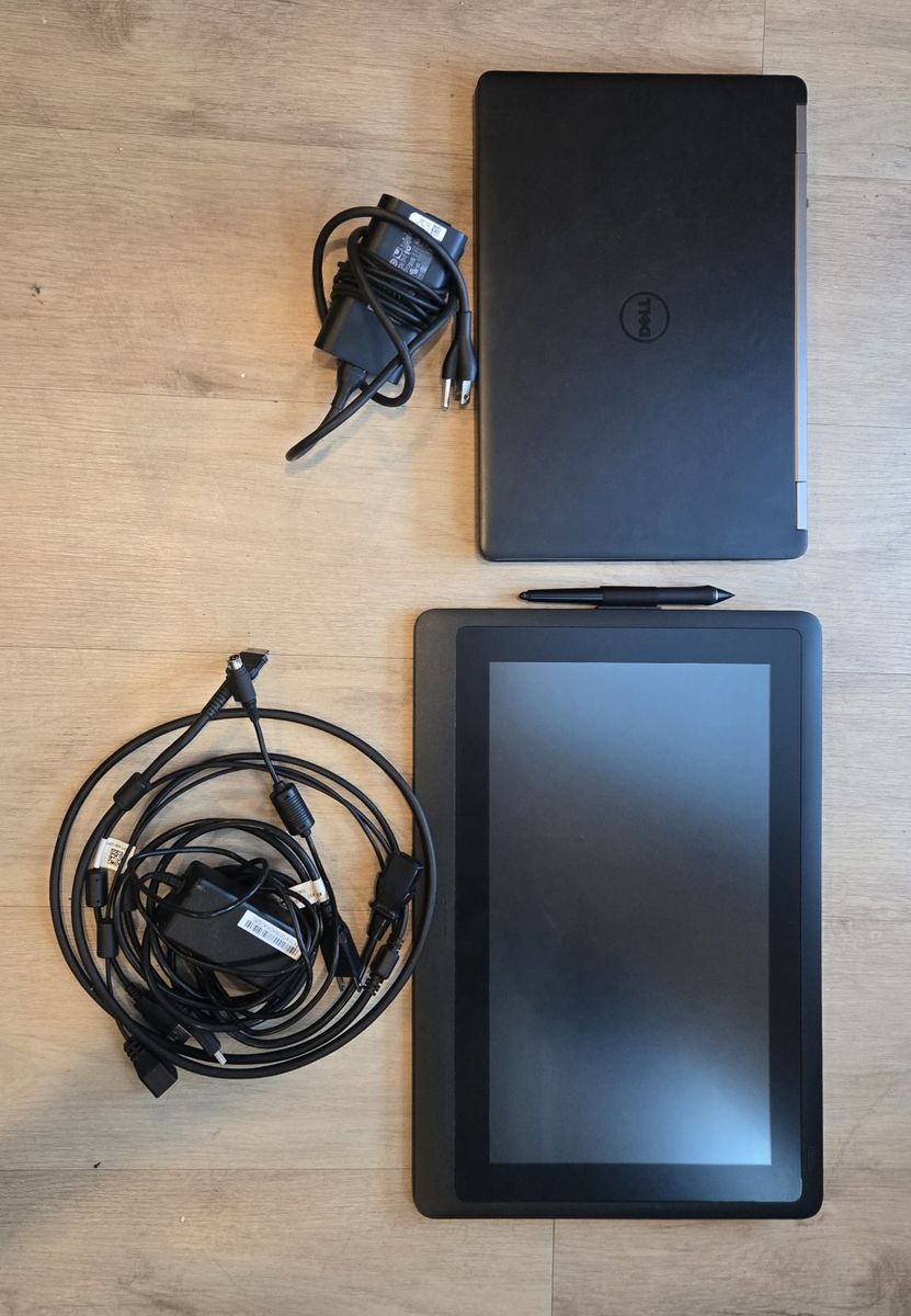 Dell Latitude E5470 14" Laptop Intel i5-6300U 4GB RAM 256GB SSD with Drawing Tablet Bundle