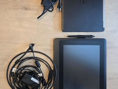 Dell Latitude E5470 14" Laptop Intel i5-6300U 4GB RAM 256GB SSD with Drawing Tablet Bundle