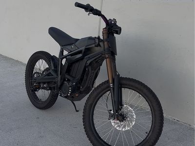 Talaria Sting with ULTRA BEE BRAKES AND PEDAL KIT / pegs Electric Dirt Bike Black Off-Road E-Bike