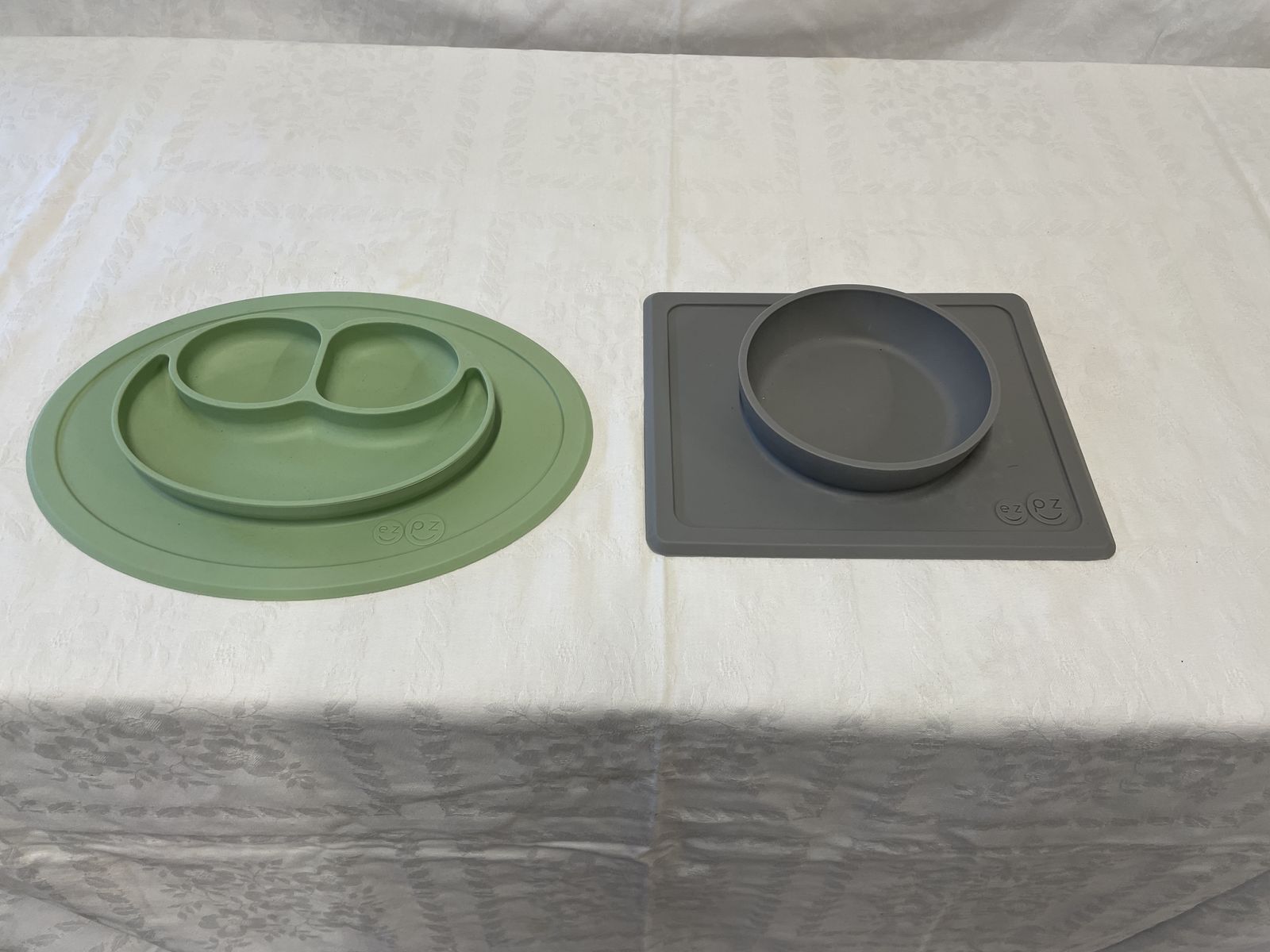 ez pz Silicone Toddler Dishes 