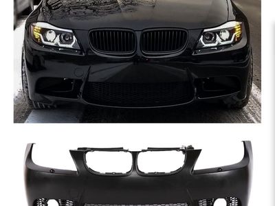 M3 Style Front Bumper Conversion for 2009-2011 BMW E90 E91 3-Series - ABS Material