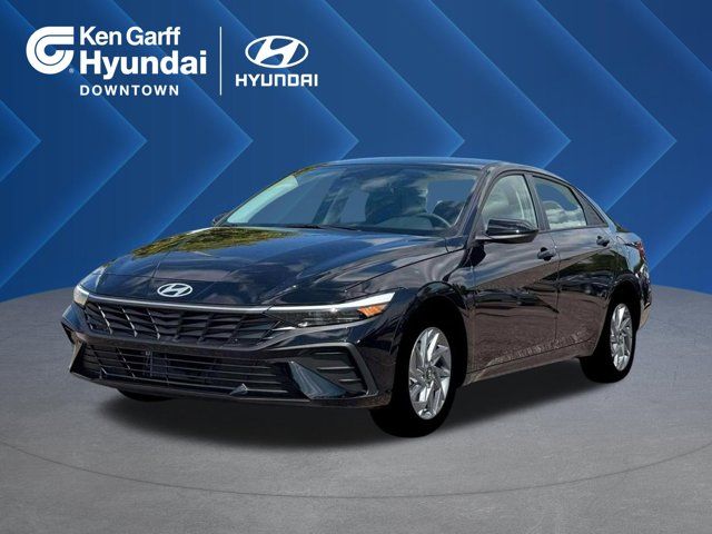 2026 Hyundai Elantra Hybrid Blue