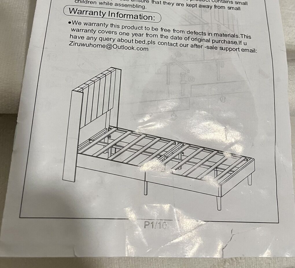 Unused Full-size Bed Frame