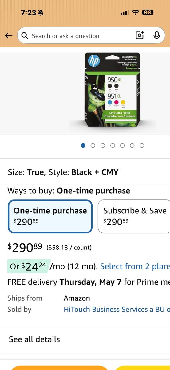 HP Officejet Pro 8600 XL Printer Ink Cartridges
