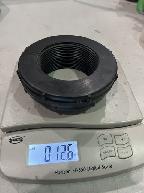 3" Bulkhead tank fitting PVC by Winnipeg plastics plumbing