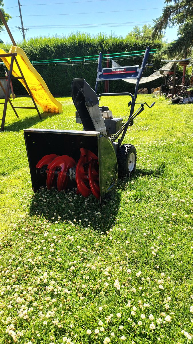 Yard machines 5.5hp snowblower