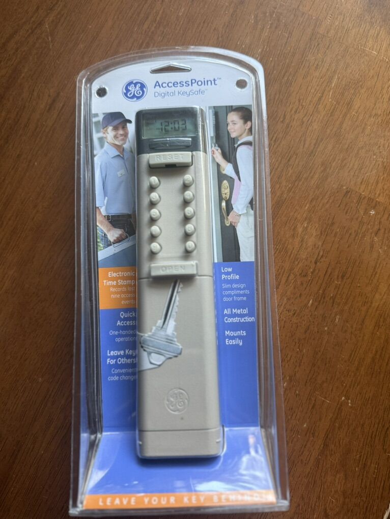 Brand New GE Digital Hide A Key Lock Safe