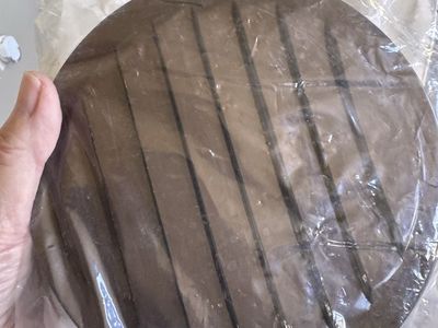 4- 6โ Round Brown louvers with insect screen vent covers