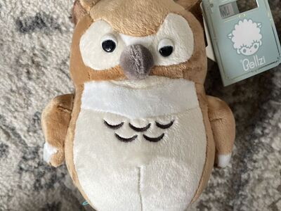 BELLZI plush Baby Owl OWLI Sold Out-HTF