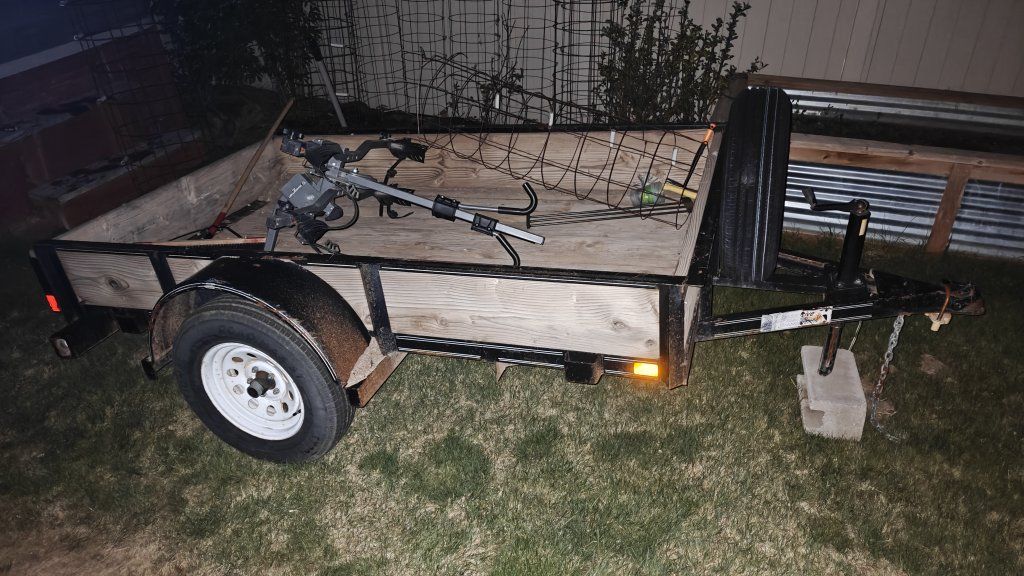 8x4 Utility Trailer 1 axle