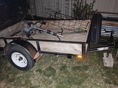 8x4 Utility Trailer 1 axle