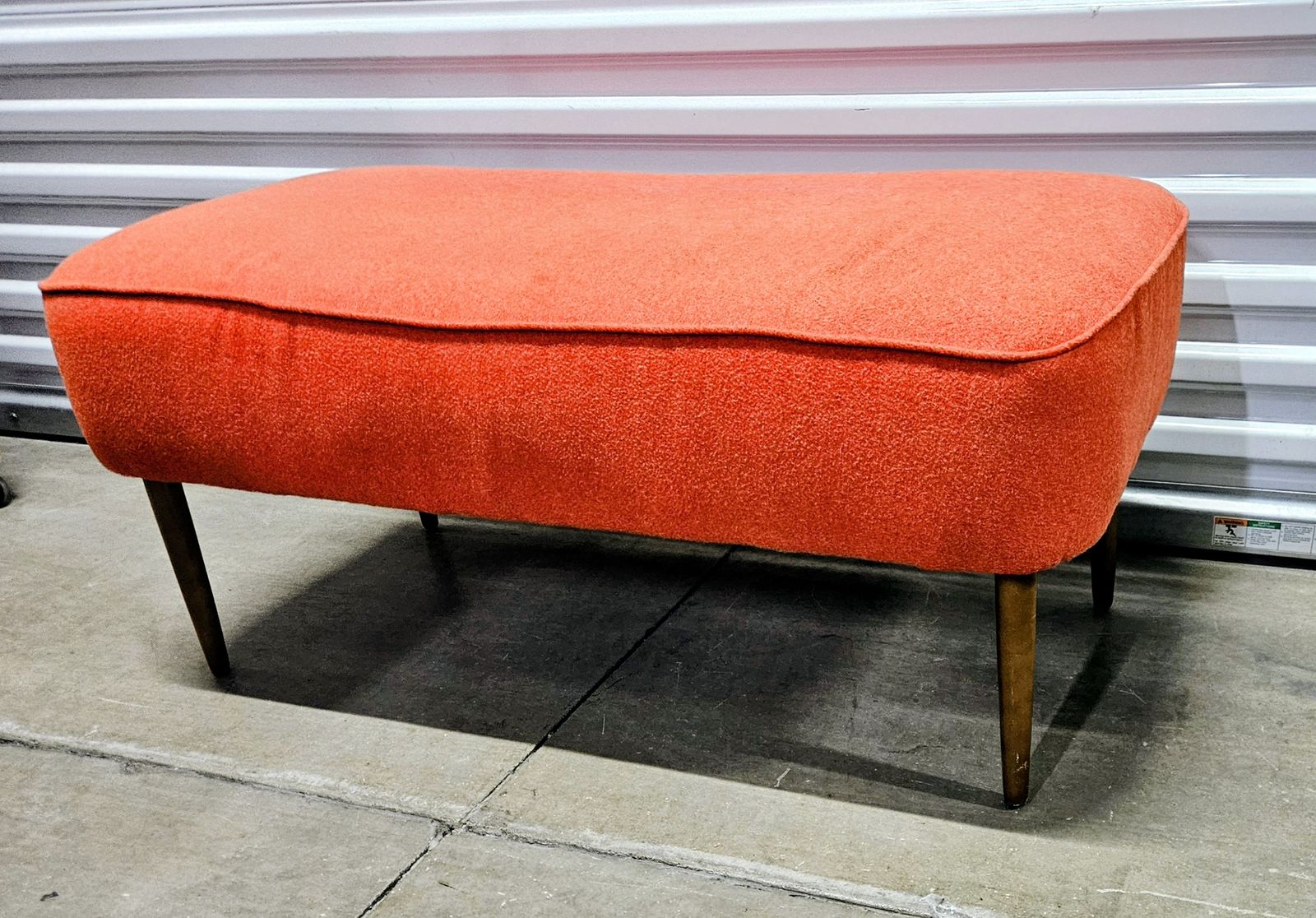 Mid-century Bench / Ottoman $85 OBO
