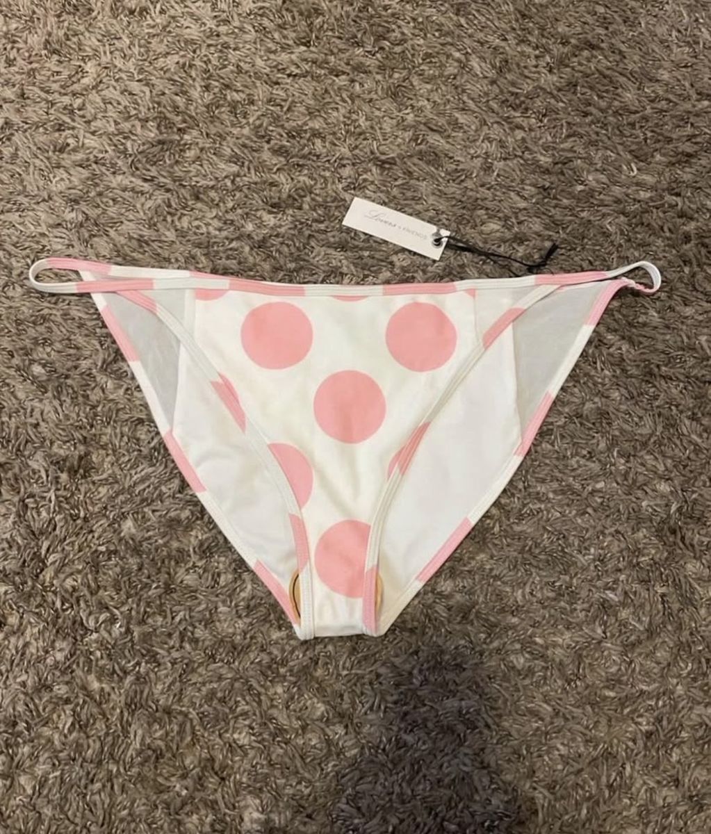 Lovers and Friends Hillside Bottom in Pink Polka D