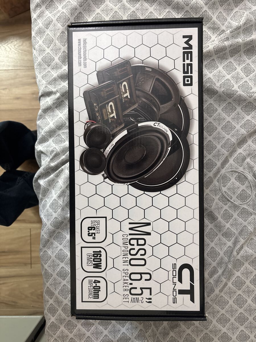 Meso 6.5 2-way component speakers set