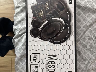Meso 6.5 2-way component speakers set