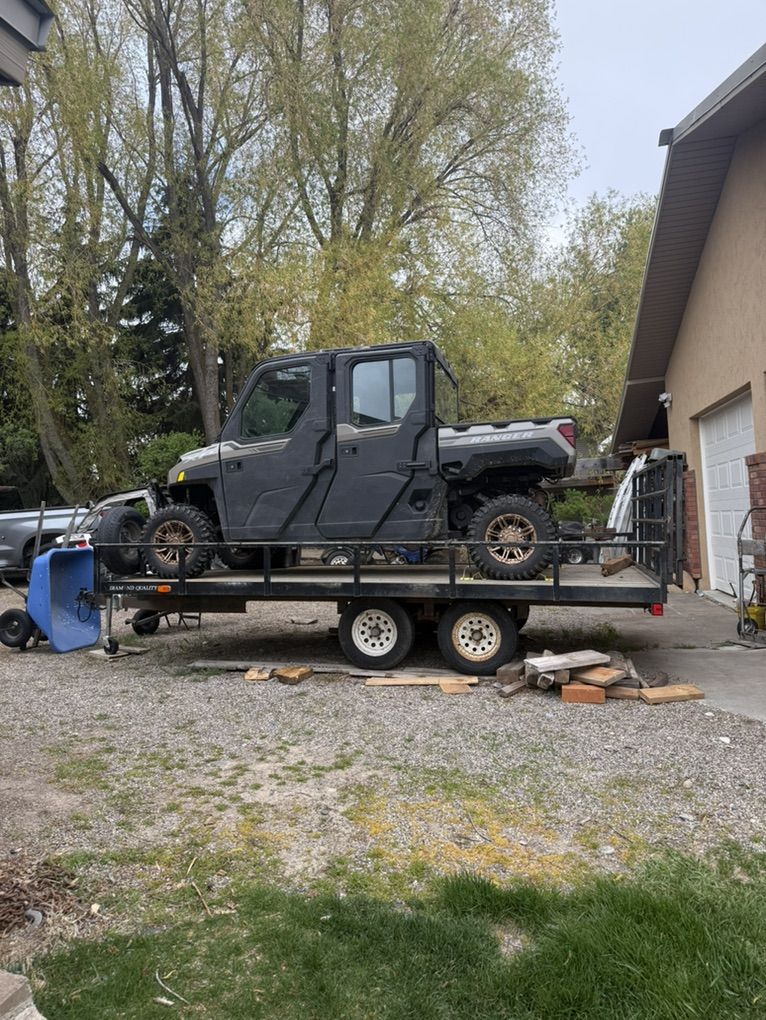 8'x14' Tandem Axle Trailer