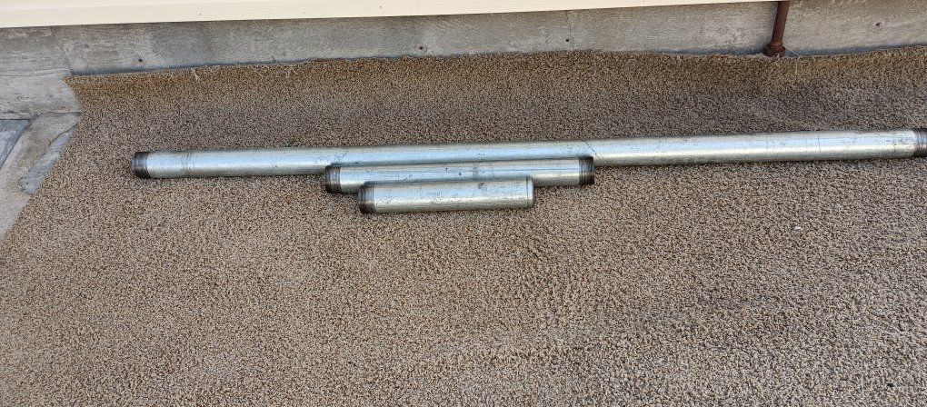 New threaded 3" x 6' 9"  galvinized pipe $15.