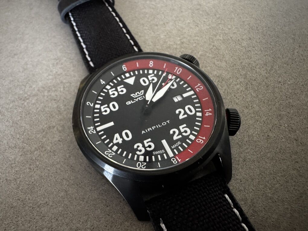 Glycine AirPilot 44mm Swiss Made Watch