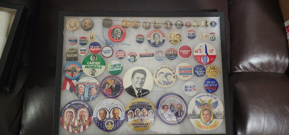 Collection of Political Buttons