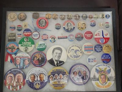 Collection of Political Buttons
