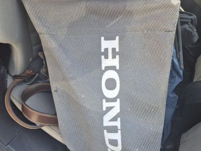 Honda Mower Grass Bag Catcher - Gray, Used