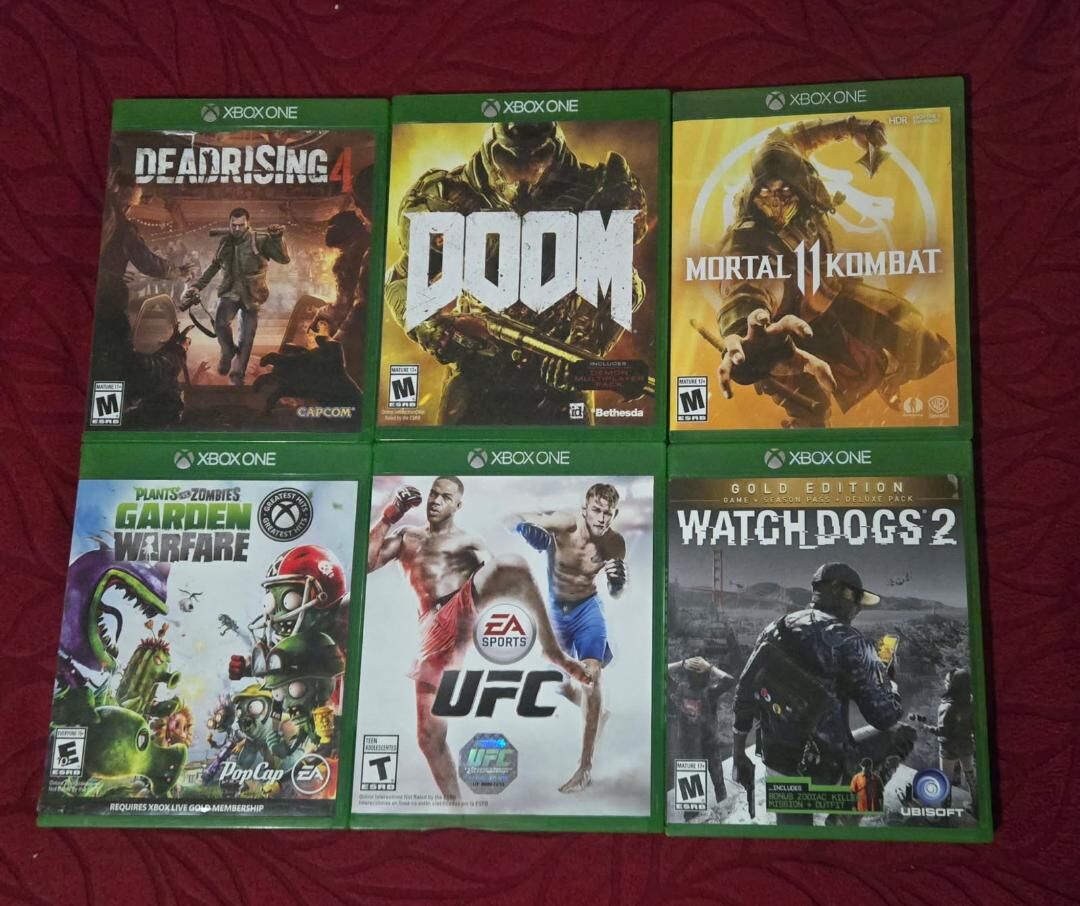 Xbox One games $5 each including Mortal Kombat 11! Trades considered~