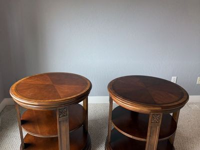 Ethan Allen Library End Tables ( Set Of 2)