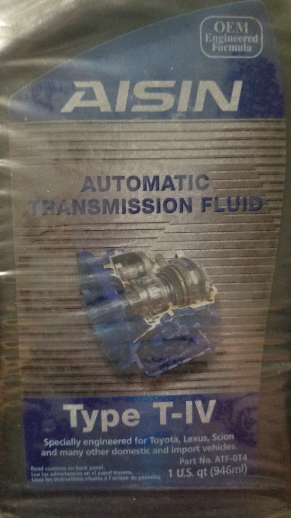 Aisin Type T-IV Automatic Transmission Fluid 1 Quart Bottles