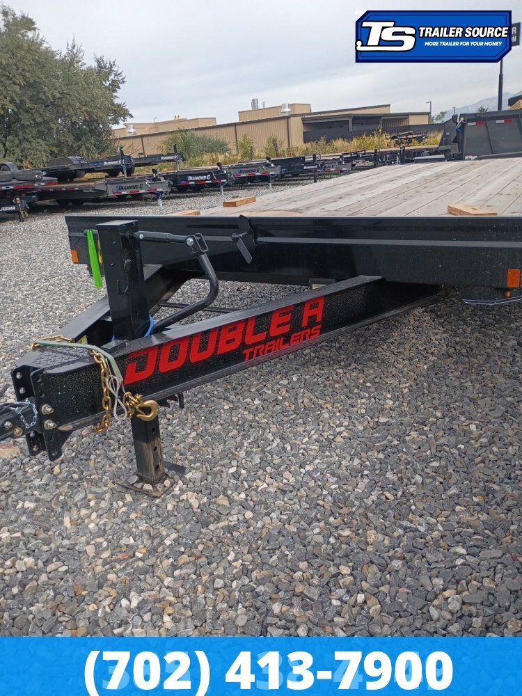 8.5x20 Double A Pro Series HB Deckover Equipment Trailer - 15.4K GVWR