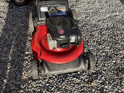 Yard Machines by MTD 21" Mulch & Rear Bag Push Mower - Briggs & Stratton 140cc 550EX Series Engine