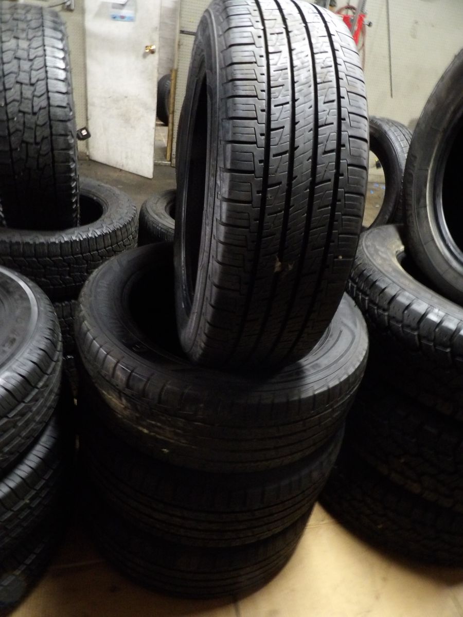 235/55R19 GOODYEAR ASSURANCE MAXLIFE SET OF USED TIRES  